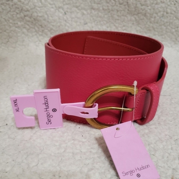 Sergio Hudson x Target Wide Leather Belt - Picture 5 of 6